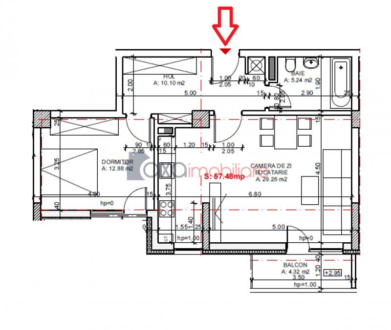 Apartament 2 camere de vanzare in Cluj-Napoca, cartier Gheorgheni
