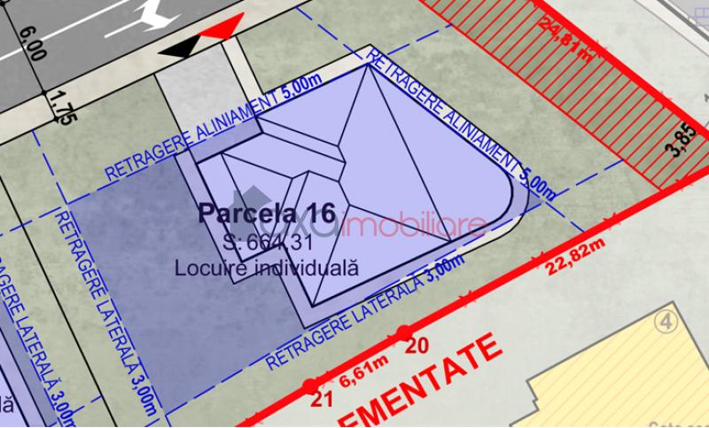 Teren de vanzare in Cluj-Napoca, cartier Borhanci